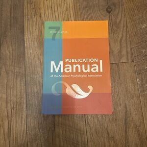 APA Publication Manual 7th Edition